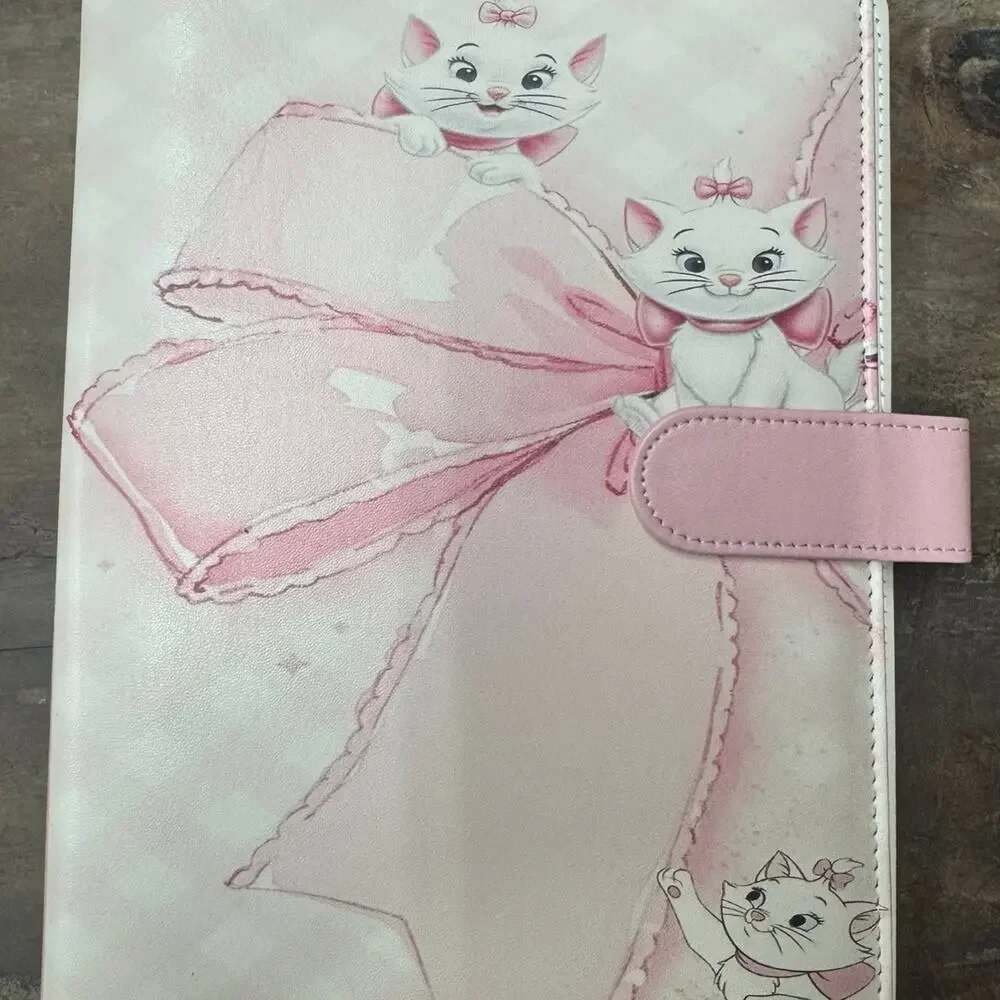 Marie Cat A5 Binder with matching printed paper